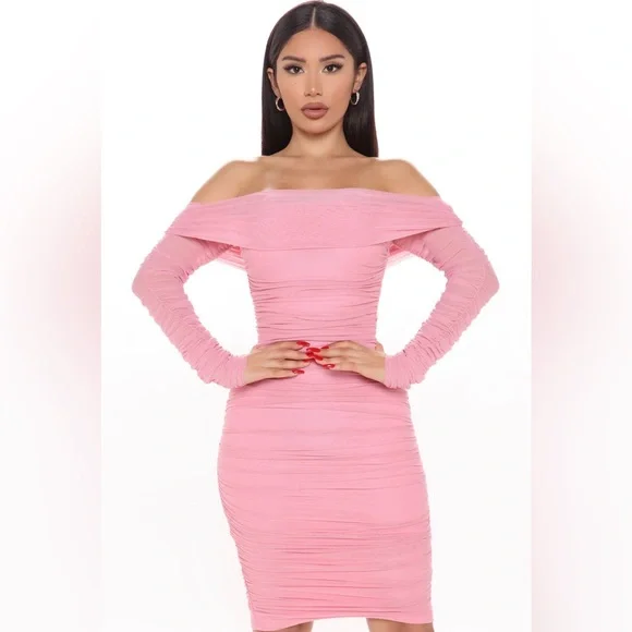Fashion Nova | Dresses | Rose Pink Dress | Poshmark